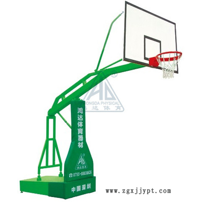 移动式工程塑料纤维板篮球架