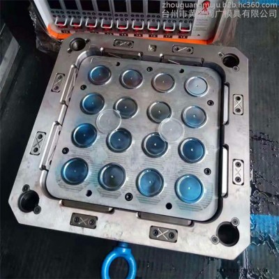 注塑模具设计调料盒子模具 塑料酱盒模具 薄壁盒模具设计PP小圆盒模具图8