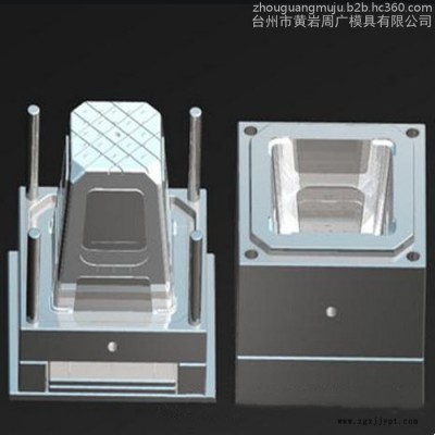 台州黄岩家居凳子注塑模具 塑胶凳子模具设计加工座凳模具图5