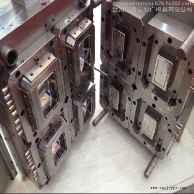 台州模具工厂加工定制薄壁盒模具 注射成型模具设计打包方盒模具图5