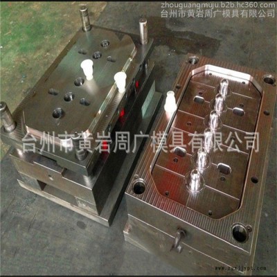 圆盒注塑模具设计 小圆盒模具加工一模多腔热流道系统小圆盒塑料模具图2