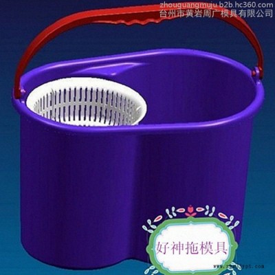 家用电器模具设计开发 好神拖磨具制造商加工订制拖把桶模具五金塑胶模具图3