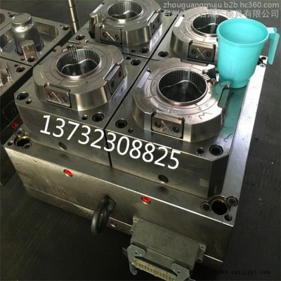 周广模具工厂注塑加工洗涮用品塑料杯模具 配手把漱口杯模具设计 手柄饮水杯模具制造图6