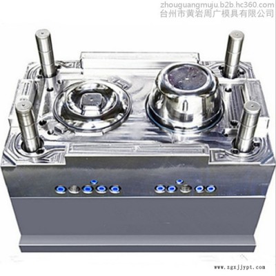浙江工厂直供一出二大圆碗模具 打包塑料饭碗注塑模具加工 大汤碗模具设计加工开模价格图6