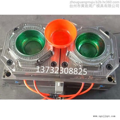浙江工厂直供一出二大圆碗模具 打包塑料饭碗注塑模具加工 大汤碗模具设计加工开模价格图3