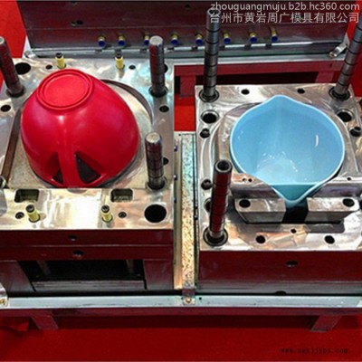 浙江工厂直供一出二大圆碗模具 打包塑料饭碗注塑模具加工 大汤碗模具设计加工开模价格图5
