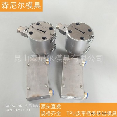 昆山森尼尔模具TPU皮带档条挤出模具图2
