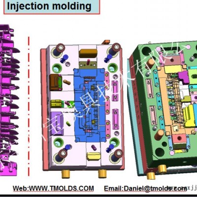 专业汽车出口模具设计，模流分析