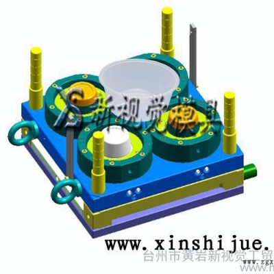 供应 设计 薄壁碗模具塑料模具设计图2