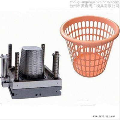 环卫用品模具工厂订制大型垃圾桶模具 环保用品手推式垃圾箱模具 大型垃圾箱模具设计注射成型