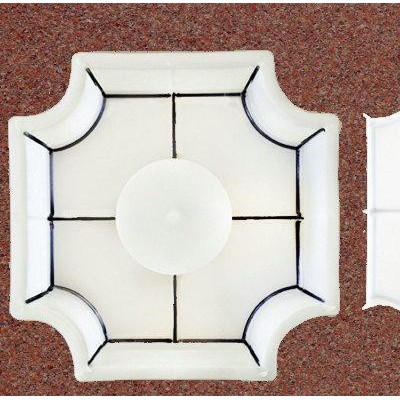 专业提供 精密塑料模具 中孔植草塑料模具25x25x6 注塑模具图3