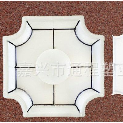 专业提供 精密塑料模具 中孔植草塑料模具25x25x6 注塑模具图2