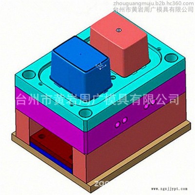 乐扣保鲜盒模具厂家供应保鲜方盒模具 保鲜圆盒模具 储物塑料盒模具设计加工注射成型图3