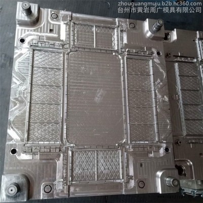 注塑模具生产厂家供应折叠胶筐模具 折叠箱模具 水果筐模具设计 塑料筐模具价格图7