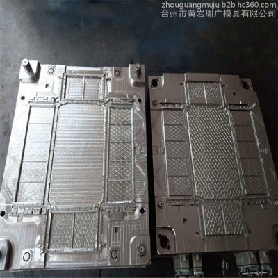 注塑模具生产厂家供应折叠胶筐模具 折叠箱模具 水果筐模具设计 塑料筐模具价格图3
