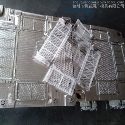 注塑模具生产厂家供应折叠胶筐模具 折叠箱模具 水果筐模具设计 塑料筐模具价格图5