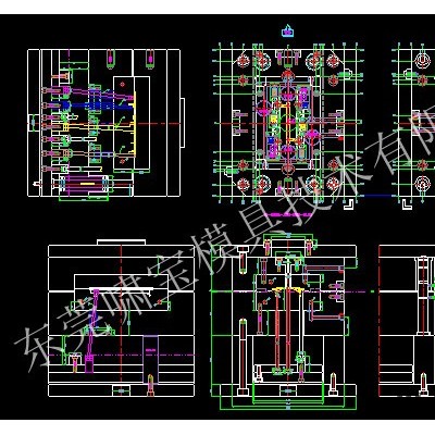 DME出口模具设计，专业UG全3D模具设计