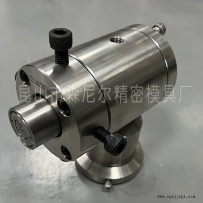 森尼尔模具  医疗导管直角机头 多腔导管专用机头 440C医疗模具挤出机头图8
