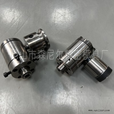 森尼尔模具  医疗导管直角机头 多腔导管专用机头 440C医疗模具挤出机头图7