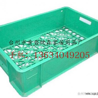 健森定制塑料水果篮模具  塑料筐模具  物流箱模具 注塑模具图2