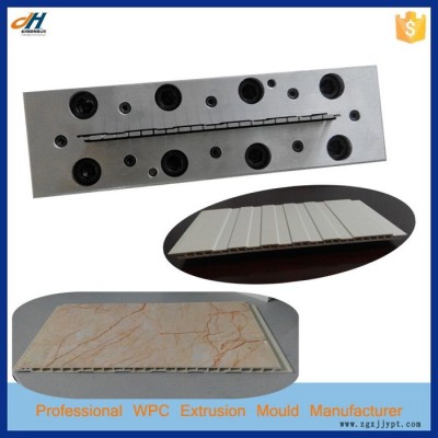 WPC木塑挤出集成墙板模具发泡模具图2