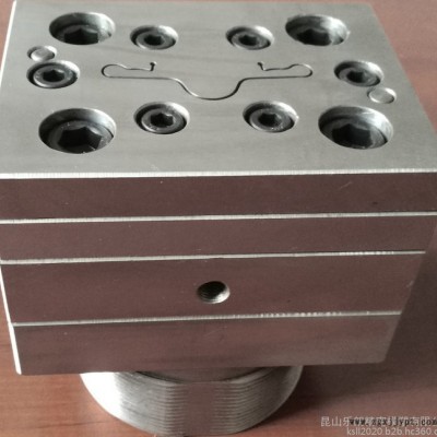供应塑料挤出模具管材 PEEK一模八出棒材挤出模具 PVC电子包装管模具  单层挤出模具 定制加工图4