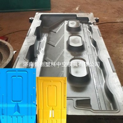 20年专业   塑料水马中空吹塑模具  塑料模具设计  模具图3