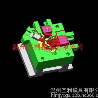 温州压铸工艺与模具设计厂家互利供应 散热片模具直销 品质保证 铸造模图8