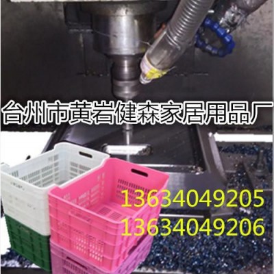 江西橙子箱模具 塑胶橙子箱模具  塑料水果篮模具 注塑模具图1