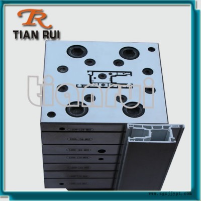 【厂家直供 专业定制**耐用PVC/UPVC门窗型材挤出模具图3