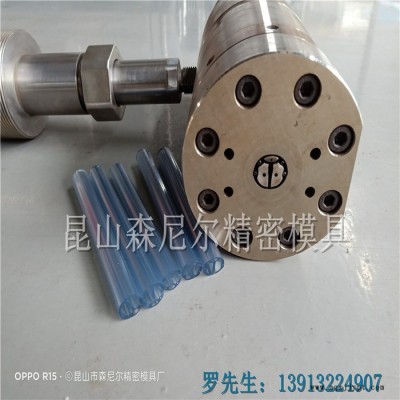 【工厂定制】森尼尔 PVC可视导管模具 导管挤出模具挤出产品加工定制  TPU PEBAX 多腔双腔导管挤出模具图2