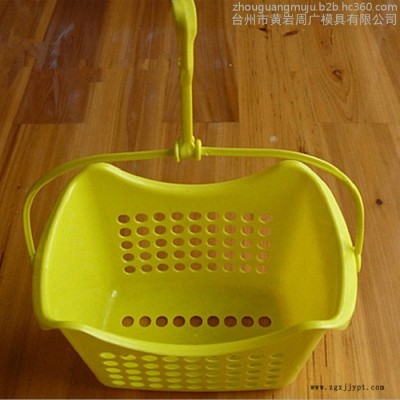 黄岩模具工厂订制采摘篮模具 挂篮模具 提篮模具 购物篮模具 注塑模具制造价格图7
