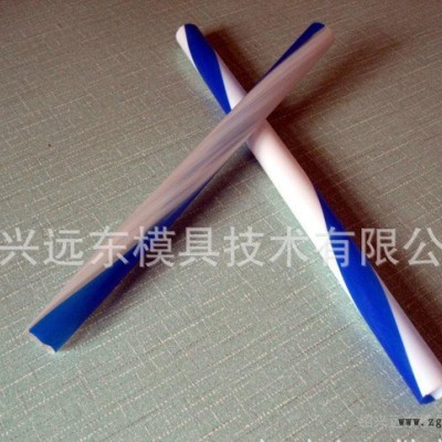 加工定制 住宅楼塑料PVC，PE多路上水管挤出模具 墙体包边模具图3