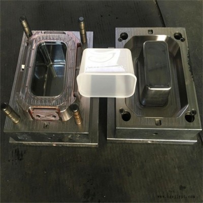 注塑模具加工厂家生产打包盒模具 餐盒模具 薄壁模具718进口模具钢图3