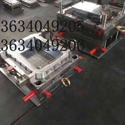 宠物航空箱模具 托运箱模具 猫咪手提蓝注塑模具图2