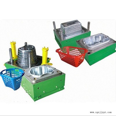 周广模具供应塑料篮筐模具折叠周转箱模具储物篮注塑模具 各种款式塑胶篮筐模具欢迎来电咨询图6