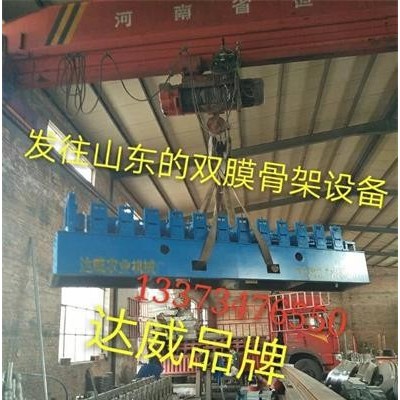 由专用模具设计大棚圆管压扁椭圆管机器设备图4