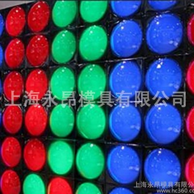 定制滚塑圆形LED灯罩模具 户外灯罩 广告牌灯罩模具 彩色灯罩模具图2
