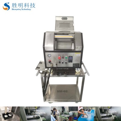 胜明DS0102干冰机 大流量干冰清洗机便捷块状干冰 清洗设备适用塑胶注塑塑料模具生产在线干冰清洗图3