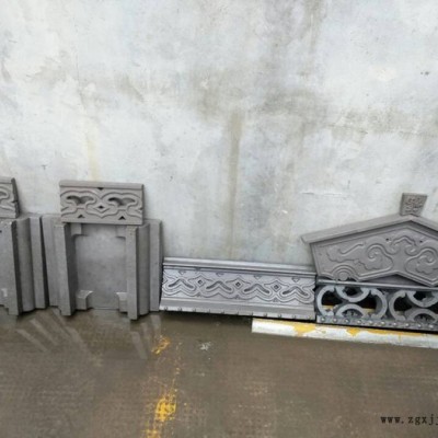 志华塑业徽派建筑塑料模具圆珠脊如意脊三线板文斗武斗水泥制品塑料模具**量大从优图7