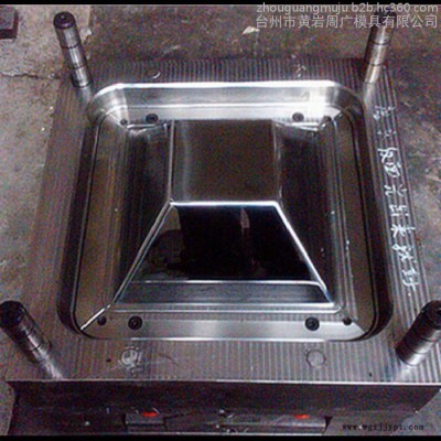 黄岩模具工厂注塑模具设计椭圆形果盆模具 塑料水果盘模具 注射成型代加工图4