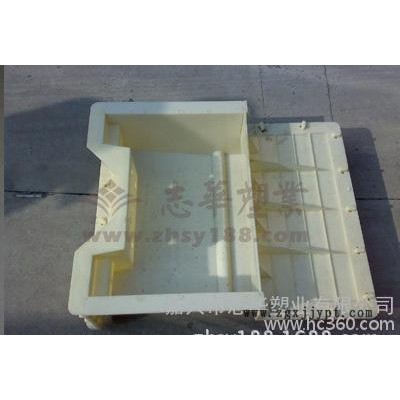 电缆槽塑料模具高铁桥梁遮板塑料模具钢丝网立柱塑料模具塑料盖板图1