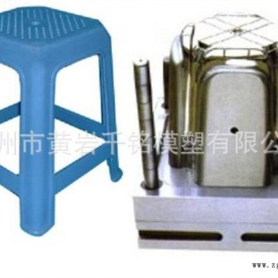 凳子注塑模具 圆凳子模具 儿童凳子模具图2