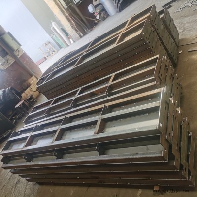 保定元然模具供应厂家 防护墙模具 AB防撞墙钢模具 AB防护墙模具 模板高铁三墙预制模板 头源厂按需定制 元然模具图3