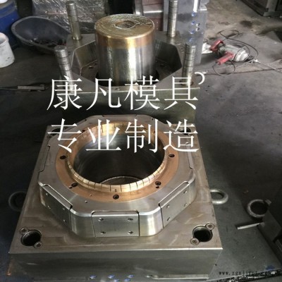供应塑胶桶模具，18升20升25公斤油漆桶塑料模具制造图2