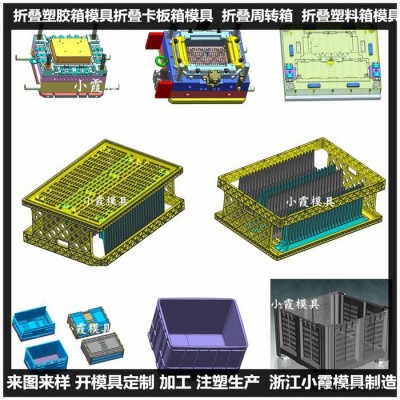台州注塑模具 钓鱼箱塑料模具 PC+ABS冷藏箱塑料模具 聚碳整理箱塑料模具制作厂图1