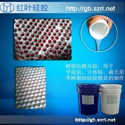 供应树脂钻制作用高透明模具硅胶图1