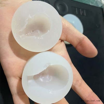 脸模自消泡模具硅胶 透明度高的液体模具胶图3