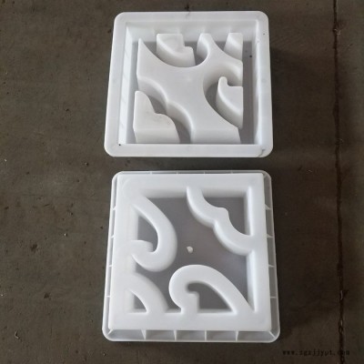 嘉兴志华塑业 花窗模具30*30*7 镂空水泥花窗塑料模具 彩砖塑料模具厂家图3