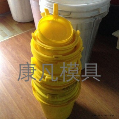 供应建筑工地注塑塑料模具泥浆桶磨具,塑胶泥灰桶模具图5